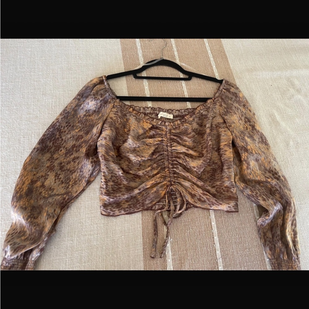 Long sleeve blouse